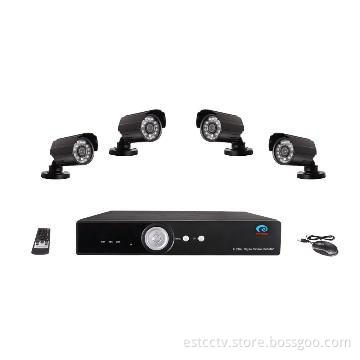 H.264 4CH HD Mini DVR Kit with internet video browsing